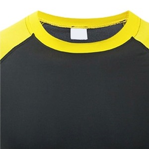 Mangas largas para hombre con ropa de compresión de secado rápido Gimnasio Estilo deportivo Proveedor de material de tela Rash Guard - Product Image 4