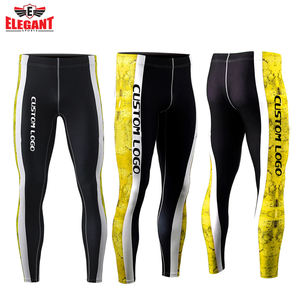เลกกิ้งออกแบบโลโก้ของคุณเอง กางเกงรัดกล้ามเนื้อผู้ชายรุ่นใหม่ กางเกงรัดรูปสำหรับวิ่ง กางเกงรัดรูปสำหรับวิ่งโดย Elegant Sports - Product Image 6