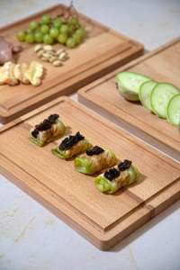 Tabla de Cortar de Madera de Haya Natural al por Mayor, Tabla de Picar de Madera Maciza para Cocina Profesional, Restaurante y Uso Comercial - Product Image 2