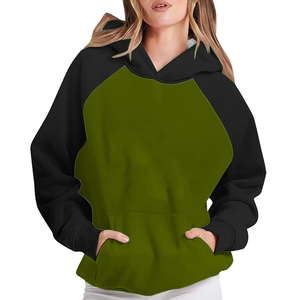 เสื้อผ้าผู้หญิง เดรสฮู้ดดี้ตัวยาวทรงโอเวอร์ไซส์ 500gsm รับสกรีนโลโก้ เสื้อฮู้ดดี้ผู้หญิงระบายอากาศได้ดี มีไซส์พลัส รับผลิตแบบ OEM - Product Image 2