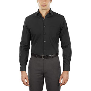 Camisa de Vestir de Popelina para Hombre, Personalizada, de Alta Calidad, Algodón Premium, Fabricada en Fábrica, Precio Competitivo, Impresión Digital, con Botones - Product Image 1