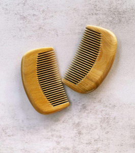 Peine Moderno de Madera de Neem Natural Ecológico Hecho a Mano, Unisex, Anticaspa, Cuidado del Cabello, Precio Económico, para Todo Tipo de Cabello, SANIYA HANDICRAFT - Product Image 4