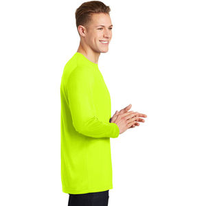 เสื้อยืดแขนยาว unisex สีดำล้วน, เสื้อยืดผ้าฝ้ายระบายอากาศได้ดีปรับแต่งได้ - Product Image 6