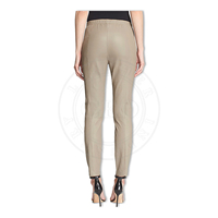 OEM Elegante Damen hose aus echtem Leder, hochwertiges Finish
