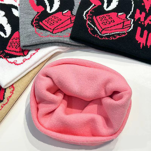 2025 New Arrival Fashionable Winter <b>Wool</b> <b>Beanie</b> Customized Color Low Price OEM Service Available - Product Image 6