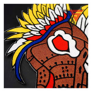 Parches Bordados Personalizados para Motocicleta, Parches Personalizados de IRON HORSEME NOMADS MC, Conjunto de 4 Piezas para Chaqueta y Chalecos de Motociclista - Product Image 3