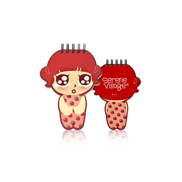 [Additional Addiction] Serene Village Stationery Character Notepad 's First Greeting Series 120pages Lined Memo Pad