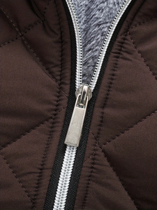 Wholesale Price High Quality Custom Winter Puffer <b>Jacket</b> Unisex Cotton Bubble <b>Fur</b> Collar Front Waterproof Eco-Friendly OEM - Product Image 2