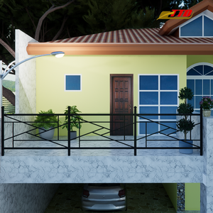 Barandillas Elegantes de Hierro Forjado para Balcones, para Espacios Exteriores Impresionantes con Diseños Únicos y Durabilidad Duradera - Product Image 1