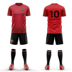 Uniforme de football pour hommes de haute qualité vêtements de sport uniforme d'entraînement de football meilleur uniforme de football aux prix de gros - Product Image 4