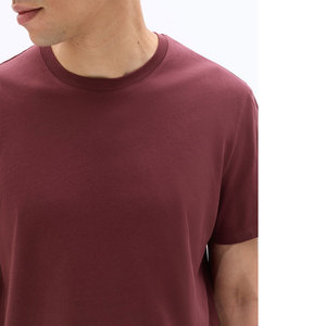 Camisetas de Cuello Redondo para Hombre, Mezcla Triple, 50% Poliéster, 25% Algodón y 25% Rayón, con su Logotipo - Product Image 4