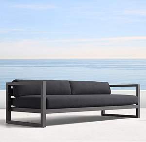 The Indoor Outdoor Furniture Sofa Set by Metal and <b>Cushion</b> Seat With Morden and Simple Design for Hotel Wholesale - Product Image 4