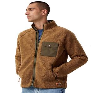 Custom Design <b>Sherpa</b> Polar Fleece <b>Jacket</b>-100% Polyester Street Wear Bomber Outdoor Polar Fleece <b>Jackets</b> - Product Image 6