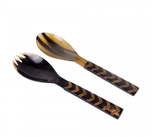 ช้อนฮอร์นและเครื่องใช้บนโต๊ะอาหารและเครื่องใช้บนโต๊ะอาหารช้อนทรงแบน - Product Image 4