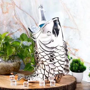 Cubo de Hielo de Diseño Moderno con Patrón Real, Hecho a Mano, de Alta Gama, con Grifo, para Decoración de Bares, Uso Comercial, Fabricado por Zahid Exports - Product Image 2