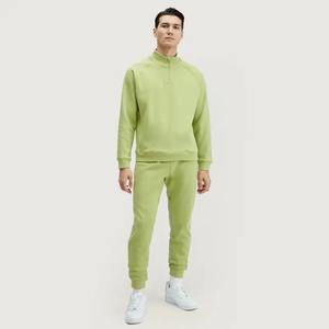 Conjuntos cómodos de joggers de algodón para hombre, pantalones de chándal con logotipo personalizado para entrenamiento de gimnasia, ropa deportiva de invierno para maternidad - Product Image 4