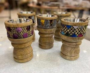 El mejor proveedor de Mabkhar indio hecho a mano, la mejor venta de calidad superior, aspecto clásico, fragancia de madera personalizada Mubkhar - Product Image 2