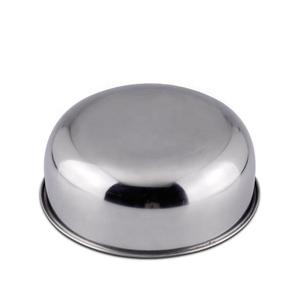 Bol de service en métal Heritage India, conçu pour la présentation de repas à la maison, la mise en place sur la table de restaurant, l'organisation de mariages - Product Image 3