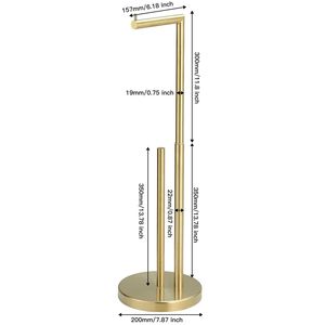 Toallero de latón hecho a mano, perfecto para la decoración artesanal del hogar, añade calidez a los espacios del baño con un acabado rico. - Product Image 1