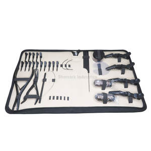 Kit de extensión de cabello de acero inoxidable de alta calidad con pinzas de hierro de Metal grandes y pequeñas, herramienta de bucle de Peine de cola para uso en salón - Product Image 3