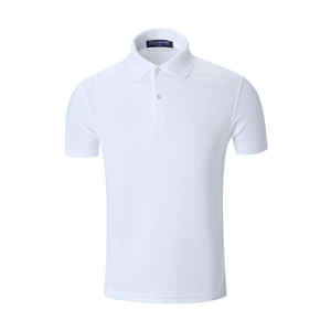 Chemise à manches courtes personnalisée, col à revers, 180g, 100% coton/mélange, respirante, séchage rapide, taille plus, coupe ample - Product Image 5