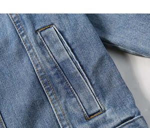 Chaqueta vaquera para hombre con logotipo personalizado de alta calidad, ropa de calle informal OME, abrigos de montar transpirables impermeables para invierno - Product Image 5