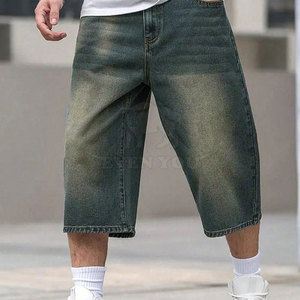 Shorts amples et surdimensionnés en tissu doux de qualité supérieure, coupe décontractée moderne, idéal pour les sorties du week-end et les voyages - Product Image 3