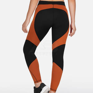 2025 Women's Yoga <b>Legging</b> Solid <b>Pattern</b> Mid Waist Pants Pakistan Made Fashionable Wholesale <b>Legging</b> - Product Image 4