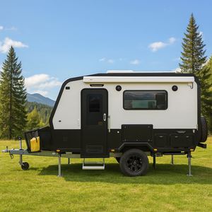 Manley Meilleur 2 Personnes 4X4 Petit 2 Couchettes Compact Hors Route Simple Essieu Dirt Road Extrême Caravanes Au Camper Remorques Avec Ensuite - Product Image 1
