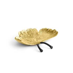 Luxury Hammered Metal <b>Coaster</b> <b>Set</b> <b>with</b> Flower Design | Decorative Silver <b>Coasters</b> <b>with</b> Floral <b>Holder</b> - Product Image 2