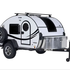 Teardrop Trailer Planos DIY Camper ligero para motocicleta Construcción de automóvil pequeño a la venta - Product Image 1
