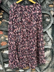 Jupe longue en coton pour femmes, design floral, esthétique et fantaisiste, haut de jupe de plage d'été, Cottage Core Fairy Vibe - Product Image 3