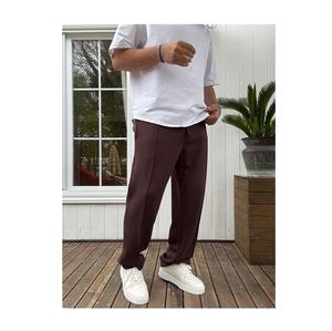 Ensemble survêtement streetwear personnalisé pour homme, pantalon de survêtement et sweat-shirt, 100% coton, vêtements de sport avec taille élastique, respirant et coupe-vent - Product Image 2