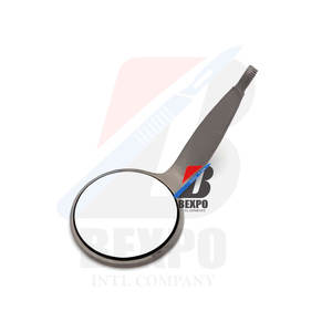 Miroir buccal SS #4 Taille 22mm Dentiste Outil Instruments Chirurgical Manuel - Product Image 1