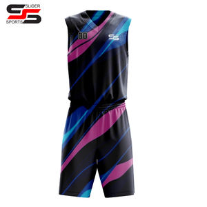 Design unique personnalisé uniforme de basket-ball de haute qualité hommes séchage rapide vente en gros vêtements de sport uniforme de basket-ball - Product Image 1
