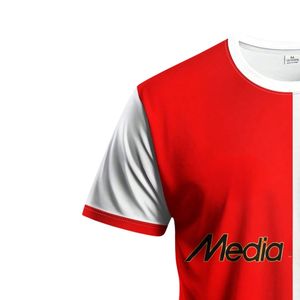Maillot de football professionnel à col ras du cou, imprimé, 100 % polyester, personnalisable avec le nom de l'équipe, prix de gros, meilleure vente, faible MOQ - Product Image 3