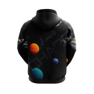 Sweat à capuche d'hiver personnalisé pour homme - Coupe ample, poids lourd, tissu en molleton 100% coton - Product Image 4