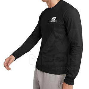 Camisa de Manga Larga para Hombre, Corte Regular, Transpirable, Cuello Redondo, Alta Calidad, Diseño Único, Venta al Por Mayor - Product Image 3