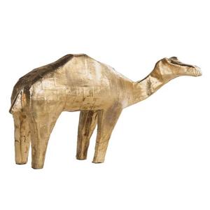 Camello de latón hecho a mano de alta calidad con grabado acabado dorado para decoración Metal artesanías árabes camello - Product Image 4