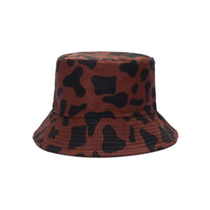Sombrero de Pescador Estilo Bucket para Adultos con Logotipo Bordado Personalizado, 100% Algodón, Diseño Animal de Moda para Invierno y Playa - Product Image 1