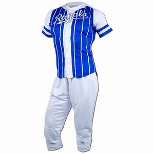 Offre Spéciale haute qualité adultes femmes Softball uniformes respirant Baseball tenue bouton complet Hip Hop Style à manches courtes - Product Image 3