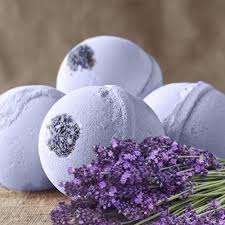 Bombas de baño de aromaterapia lila con infusión de lavanda y eucalipto para la máxima relajación | Proveedor mayorista a granel - Product Image 4