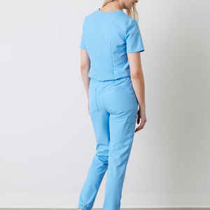 Personalizable 2025 Unisex Enfermería Jogger Scrubs Uniforme Conjunto Tejido Mujer Top Scrub Traje para Hospital Médicos Profesionales - Product Image 6