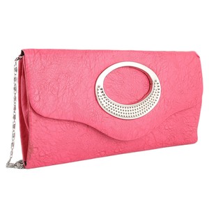 Bolso de mano elegante para mujer 9074 - Rosa - Product Image 1