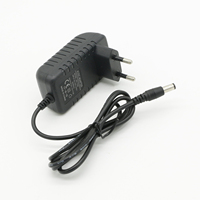 Adaptateur universel secteur LED AC/DC pour caméra, prise murale Euro/US, entrée 100-240V AC 50/60Hz, adaptateur d'alimentation 12V 1A