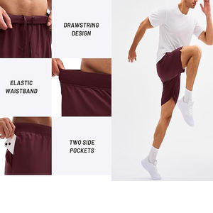 Pantalones cortos de gimnasio para hombre de diseño personalizado, ropa deportiva de secado rápido, pantalones cortos para correr, pantalones cortos para correr para hombre - Product Image 2