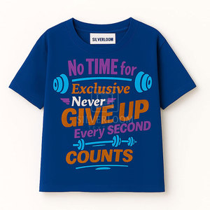 T-shirt à bas prix imprimé de logo personnalisé pour les hommes | T-shirt à manches courtes 100% coton en gros Loos Fit pour hommes | OEM/ODM disponible - Product Image 1