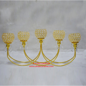 เชิงเทียนคริสตัลแบบทำด้วยมือสำหรับตกแต่งบ้านแท่นสำหรับงานแต่งงานงานปาร์ตี้คริสต์มาส - Product Image 3