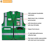 Gilet tactique pour homme prêt à être expédié |   SAMAVIA Vêtement d'extérieur multi-poches imperméable et respirant pour la randonnée et la pêche en été