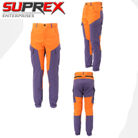 Pantalon cargo utilitaire homme personnalisé, coupe ample, taille haute, en toile 100% coton épais, multi-poches, durable, pour l'extérieur et l'hiver